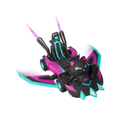 Neon Night Kitty Cart